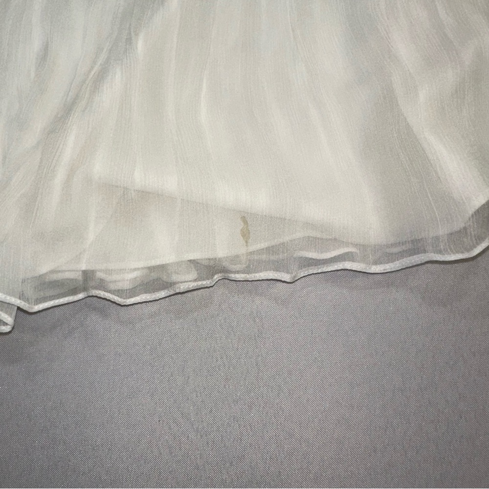 Free People Lou Lou Babydoll Dress White 6 Ethereal Fairy Wedding Whimsigoth - Picture 8 of 16
